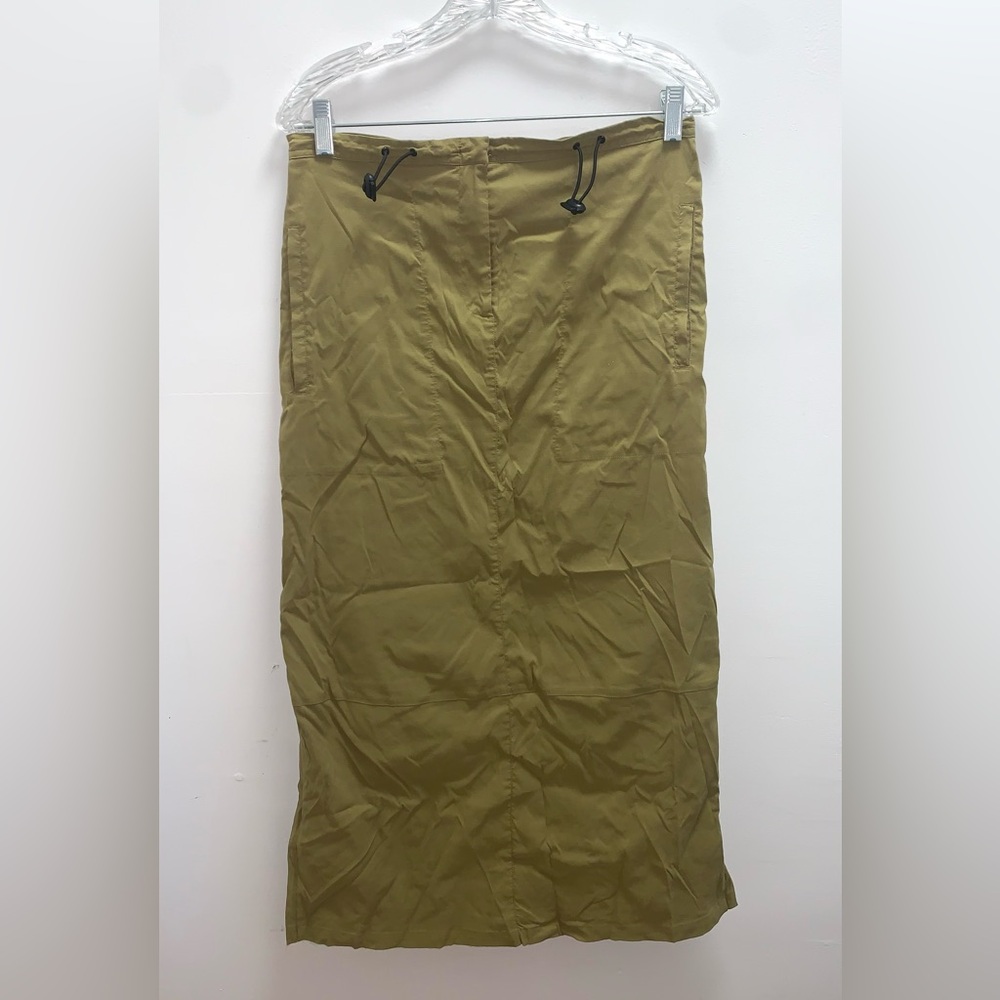 TravelSmith Green Maxi Skirt Size Small